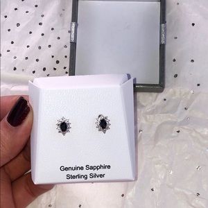 Sapphire earrings
